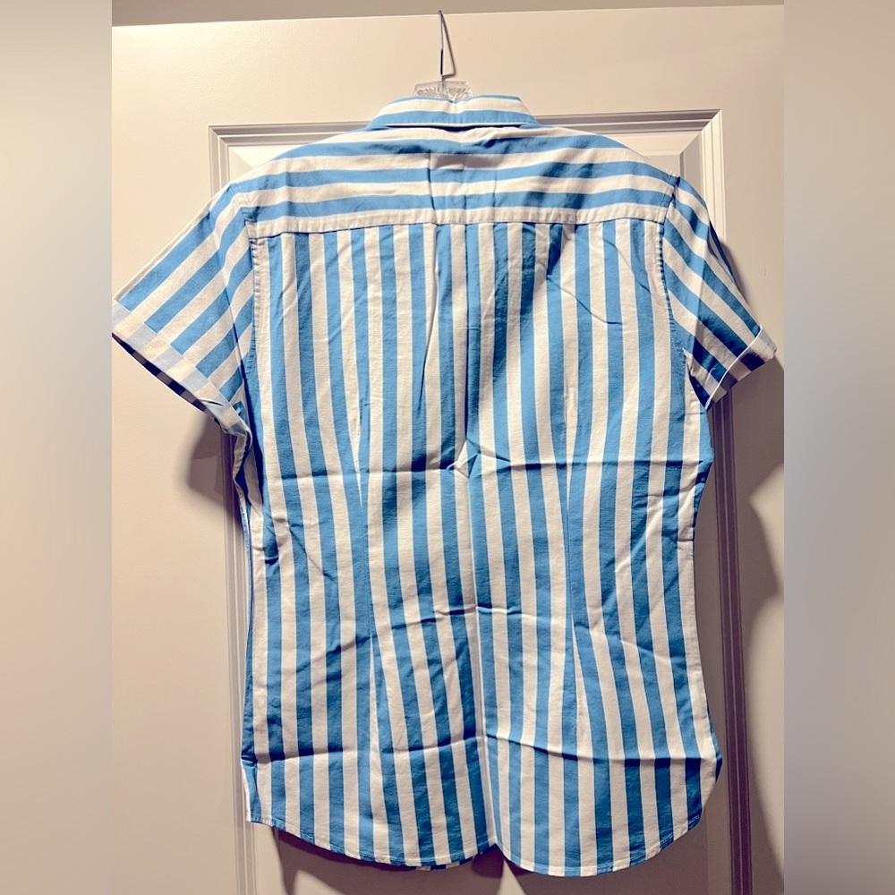 Stretch Skinny Oxford Shirt - Picture 4 of 5